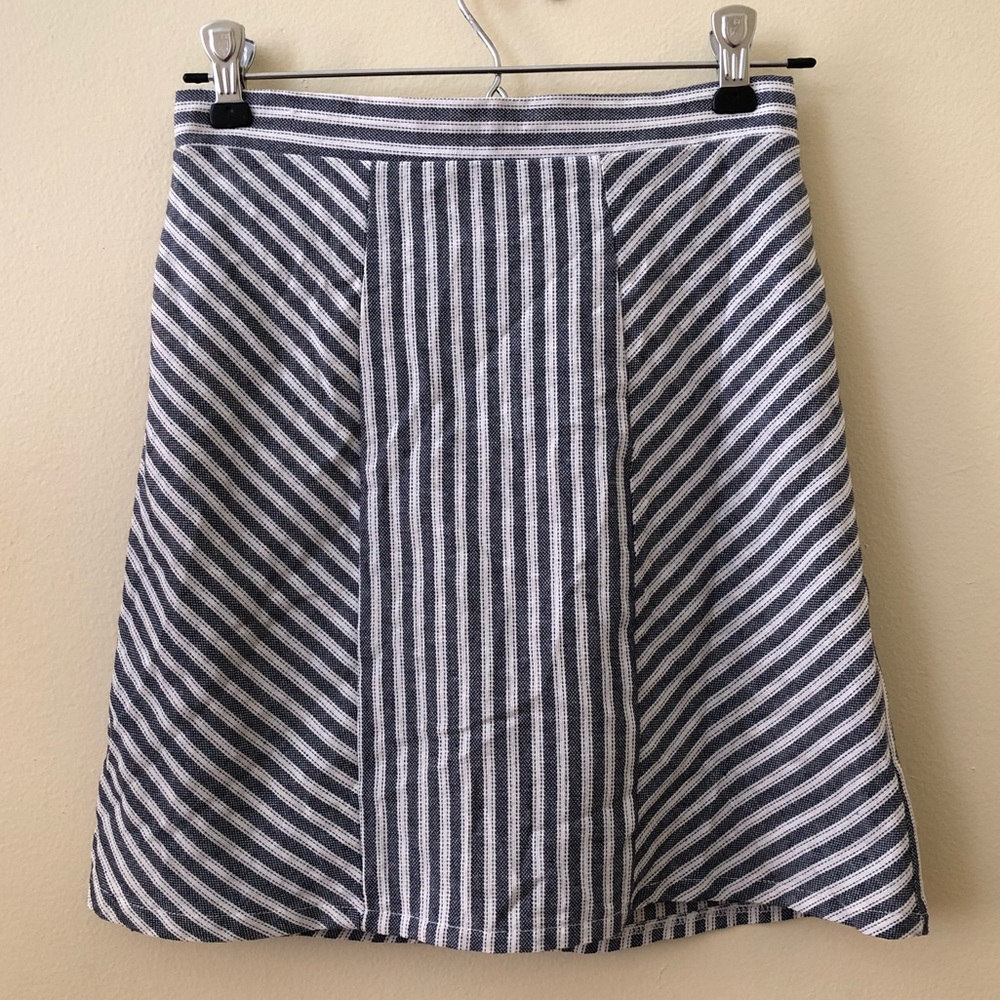 Abound striped skirt